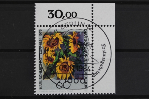 Berlin, MiNr. 728, Ecke rechts oben, ESST