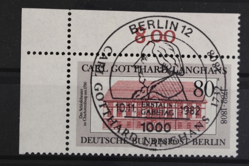 Berlin, MiNr. 684, Ecke links oben, ESST