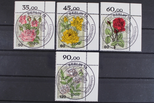 Berlin, MiNr. 680-683, Ecken rechts oben, ESST