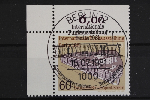 Berlin, MiNr. 649, Ecke links oben, ESST