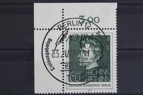 Berlin, MiNr. 637, Ecke links oben, ESST