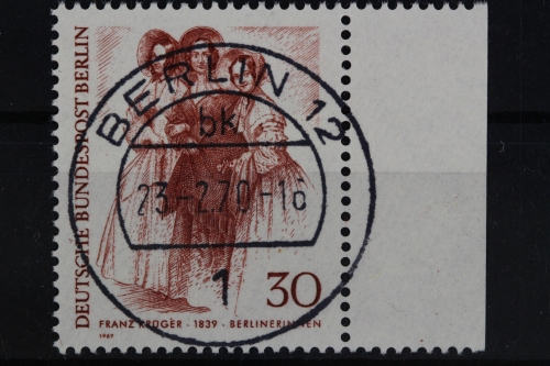 Berlin, MiNr. 336, zentr. Berlin-Stempel, gestempelt