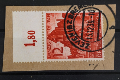 Deutsches Reich, MiNr. 715, Oberrand, Briefstück