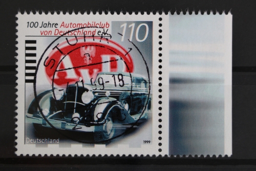 Deutschland (BRD), MiNr. 2043, zentrisch gestempelt