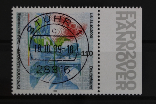 Deutschland (BRD), MiNr. 2042, zentrisch gestempelt
