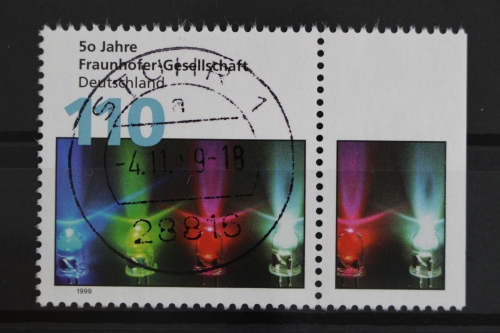 Deutschland (BRD), MiNr. 2038, zentrisch gestempelt