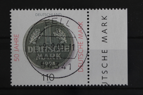 Deutschland (BRD), MiNr. 1996, zentrisch gestempelt, gestempelt
