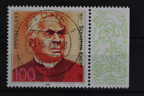 Deutschland (BRD), MiNr. 1925, zentrisch gestempelt, gestempelt