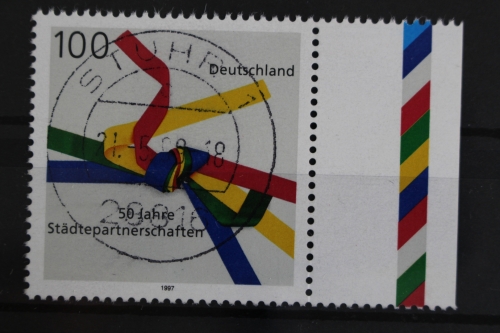 Deutschland (BRD), MiNr. 1917, zentrisch gestempelt, gestempelt
