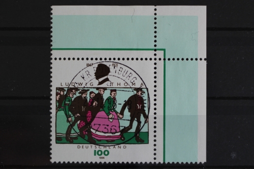 Deutschland (BRD), MiNr. 1870, zentrisch gestempelt