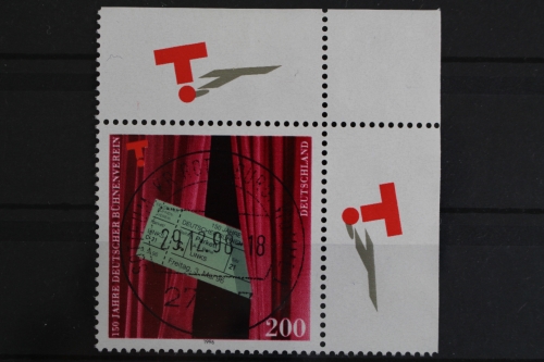 Deutschland (BRD), MiNr. 1857, zentrisch gestempelt