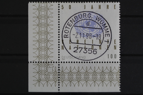Deutschland (BRD), MiNr. 1804, zentrisch gestempelt, gestempelt