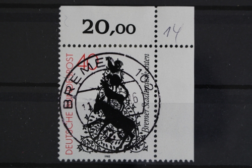 Deutschland (BRD), MiNr. 1120, Ecke rechts oben, gestempelt