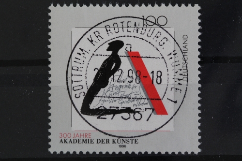 Deutschland (BRD), MiNr. 1866, zentrischer Stempel, gestempelt