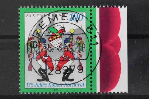 Deutschland (BRD), MiNr. 1903, zentrischer Stempel, gestempelt