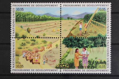 UNO Genf, MiNr. 138-141 Viererblock, postfrisch