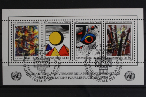 UNO Genf, MiNr. Block 4, ESST