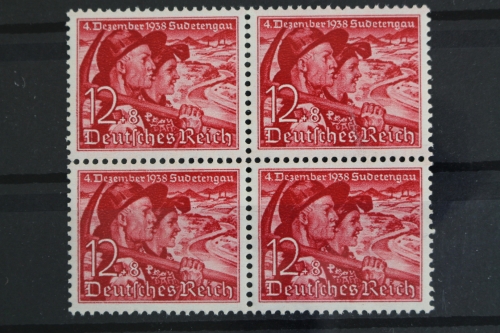 Deutsches Reich, MiNr. 685, Viererblock, postfrisch