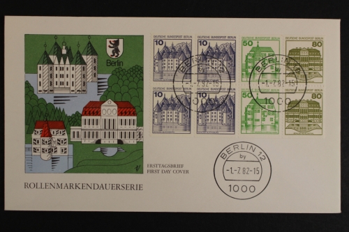 Berlin, MiNr. H-Blatt 21, Tagesstempel Berlin, Brief