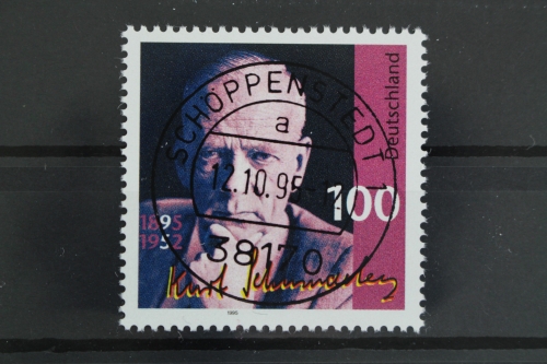 Deutschland (BRD), MiNr. 1824, zentrischer Stempel, EST