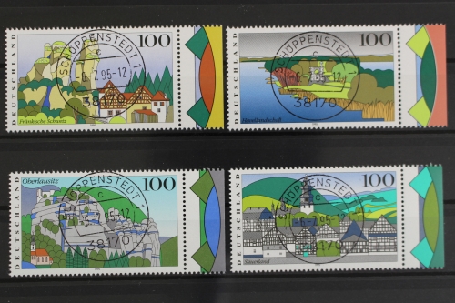 Deutschland (BRD), MiNr. 1807-1810, zentrischer Stempel, EST