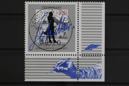 Deutschland (BRD), MiNr. 1792, Ecke re. unten, zentrischer Stempel, EST