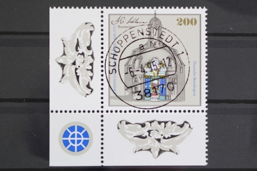 Deutschland (BRD), MiNr. 1787, Ecke li. unten, zentrischer Stempel, EST