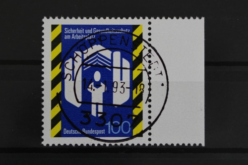 Deutschland (BRD), MiNr. 1649, zentrischer Stempel, EST