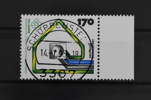 Deutschland (BRD), MiNr. 1648, zentrischer Stempel, EST