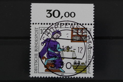 Deutschland (BRD), MiNr. 1790, zentrischer Stempel, EST