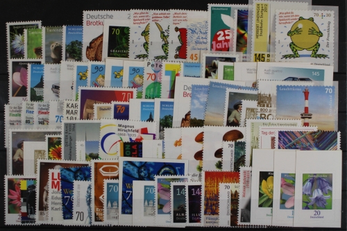 Deutschland, MiNr. 3351-3432, Jahrgang 2018, postfrisch