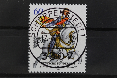 Deutschland (BRD), MiNr. 1504, zentrischer Stempel, gestempelt