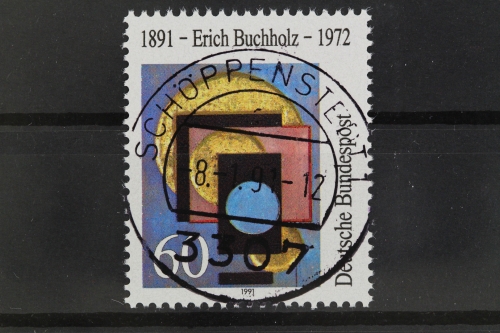 Deutschland (BRD), MiNr. 1493, zentrischer Stempel, gestempelt