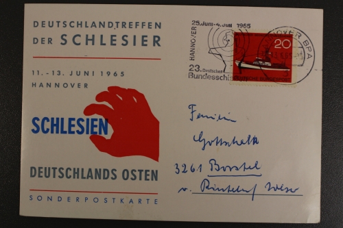 Hannover, Deutschlandtreffen der Schlesier, 11.-13. Juni 1965