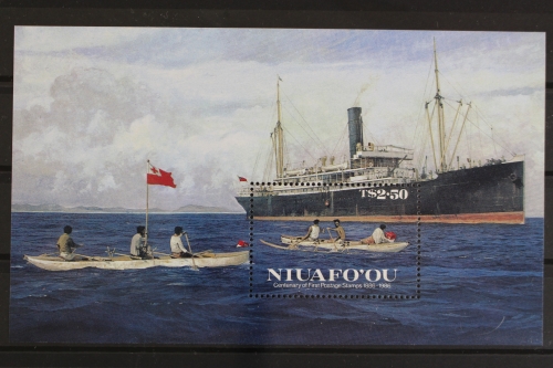 Niuafo-Inseln, Schiffe, MiNr. Block 4, postfrisch