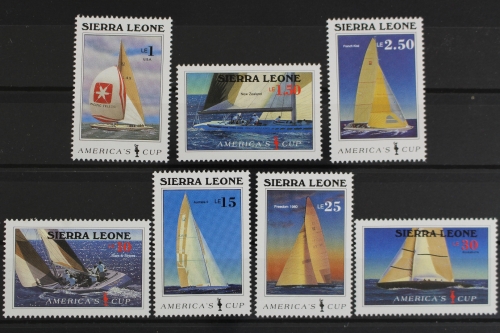 Sierra Leone, Schiffe, MiNr. 964-970, postfrisch