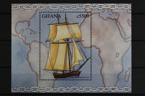 Ghana, Schiffe, MiNr. Block 350, postfrisch