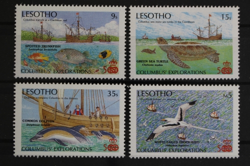Lesotho, Schiffe, MiNr. 666-669, postfrisch