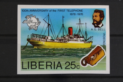 Liberia, Schiffe, MiNr. 1000 B, postfrisch