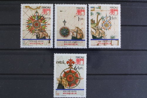 Macau, Schiffe, MiNr. 658-661, postfrisch