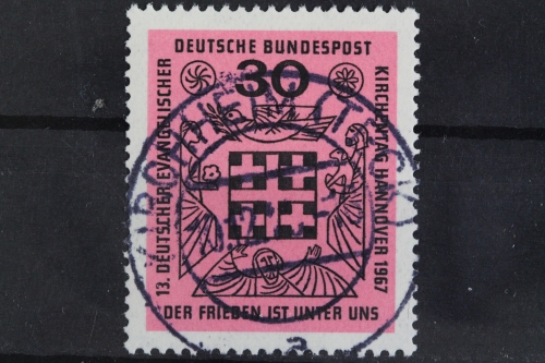 Deutschland, MiNr. 536, zentrischer Stempel