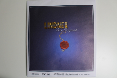 Lindner dt-System, Deutschland Vordruckblätter 2018