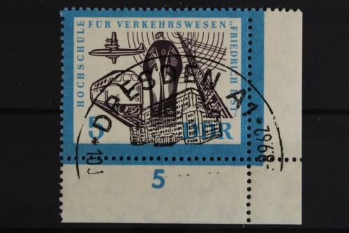 DDR, MiNr. 916, Ecke re. unten, gestempelt