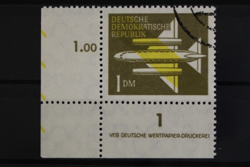 DDR, MiNr. 613, Ecke links unten, gestempelt