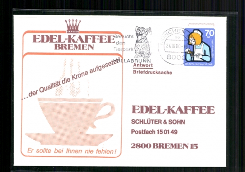 Berlin, MiNr. 471 auf Briefdrucksache