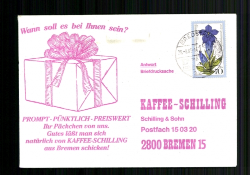 Berlin, MiNr. 513 auf Briefdrucksache