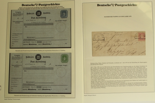 Deutsche Postgeschichte, Partie aus einem Sieger Abo
