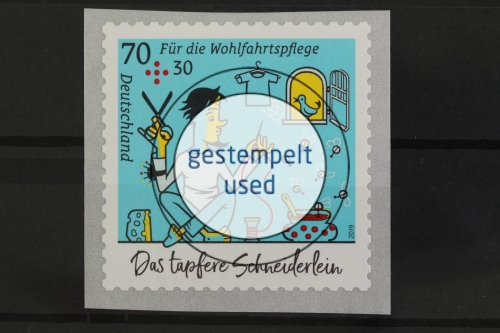 Deutschland (BRD), MiNr. 3444 sk Rolle, gestempelt