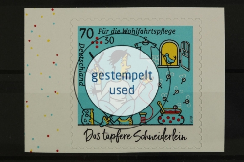 Deutschland (BRD), MiNr. 3444 sk MH, gestempelt