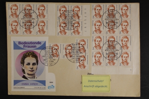 Deutschland (BRD), MiNr. 1405, 26-fach Frankatur, Sonderstempel